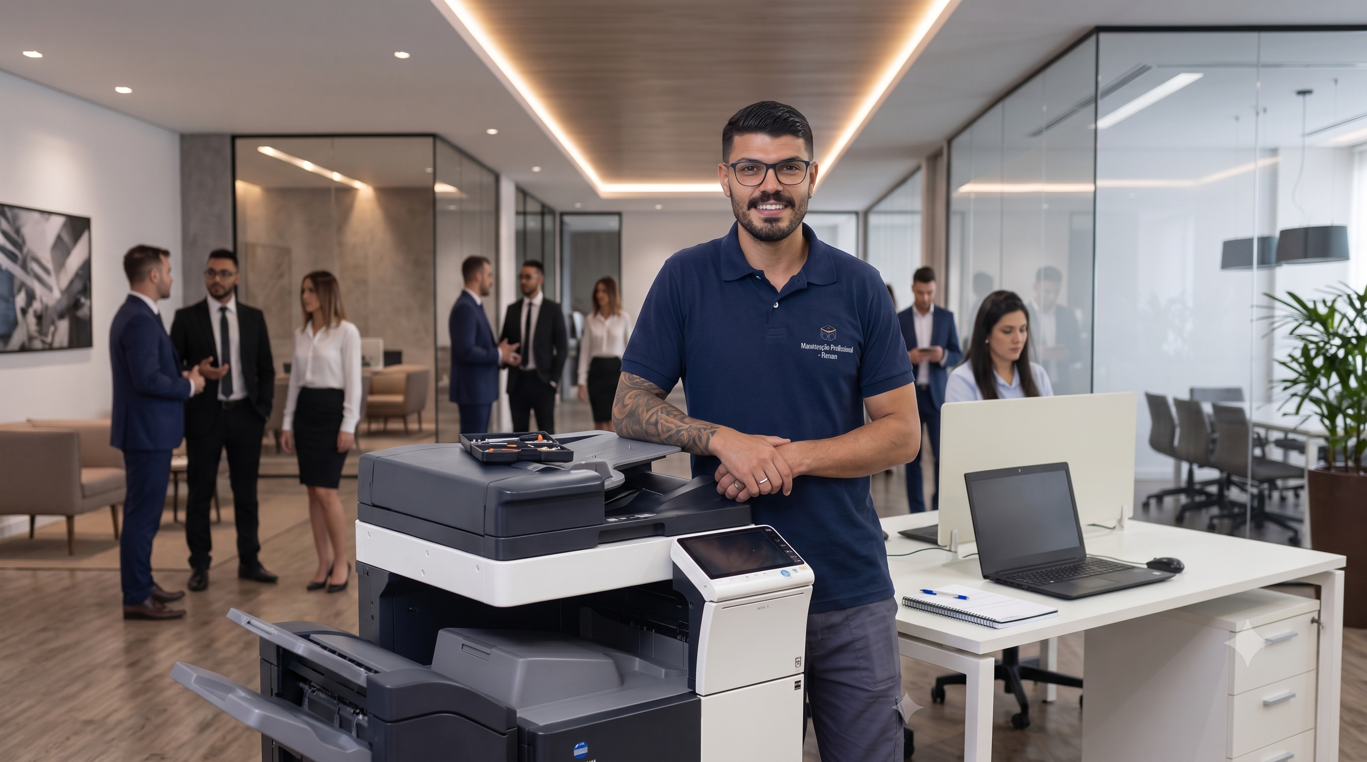 Técnico de impressora atendendo em São José dos Campos